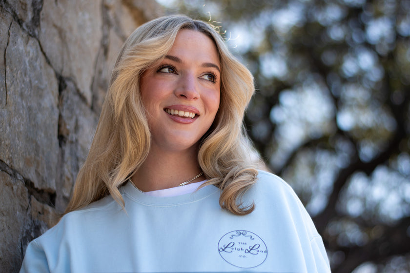 Baby Blue LeighLand Sweatshirt